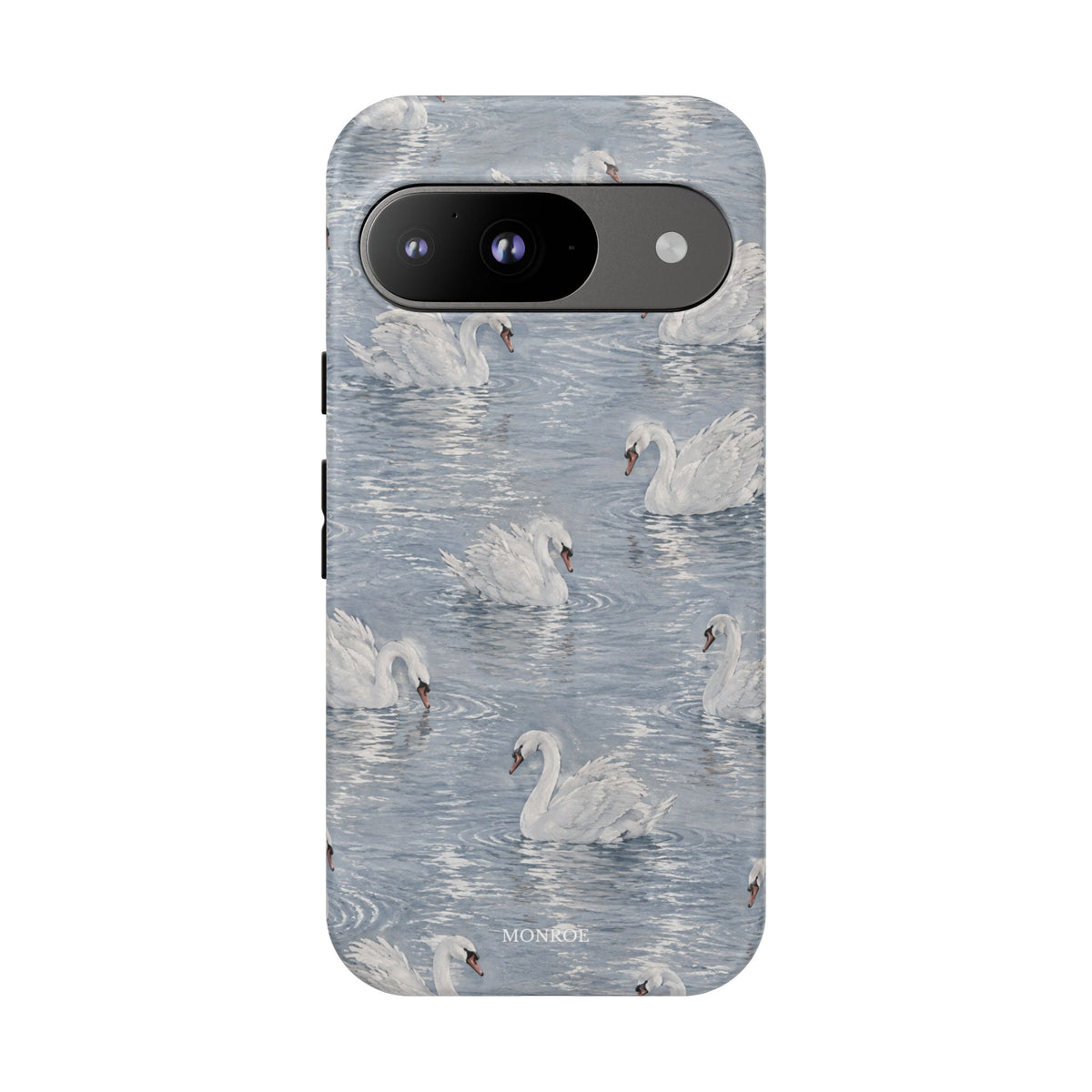 Swan Pattern Tough Case