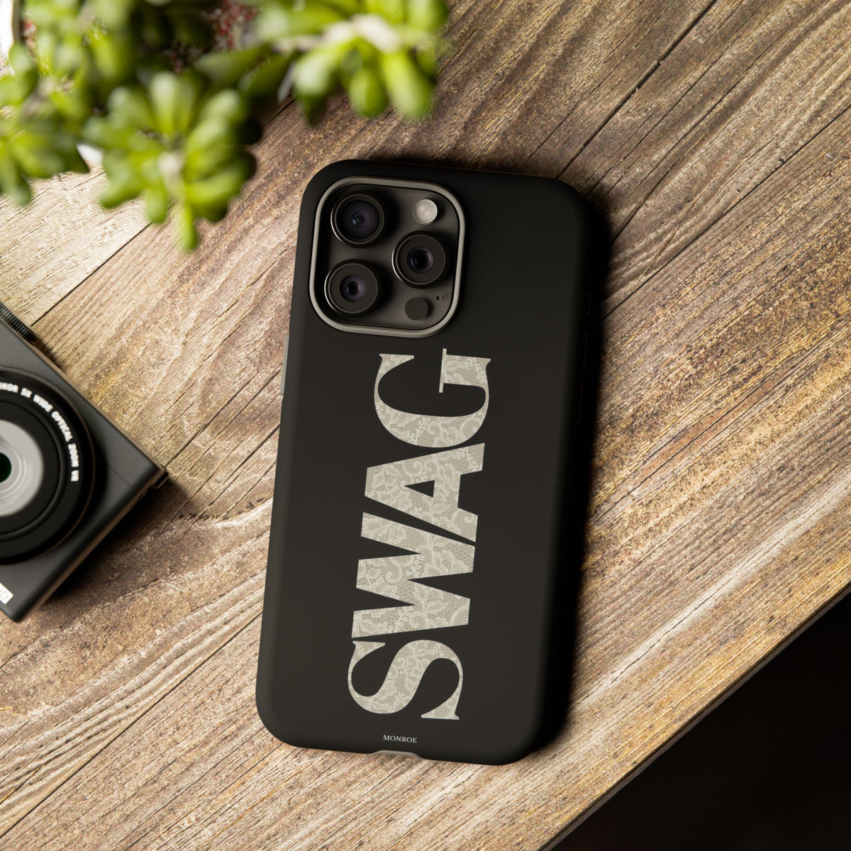 Lace Swag Black Tough Case