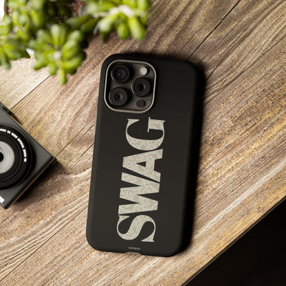 Lace Swag Black Tough Case
