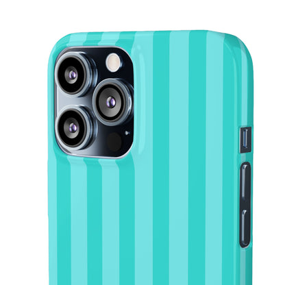 Striped Aqua Case