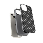 Black Polka Dot Phone Case