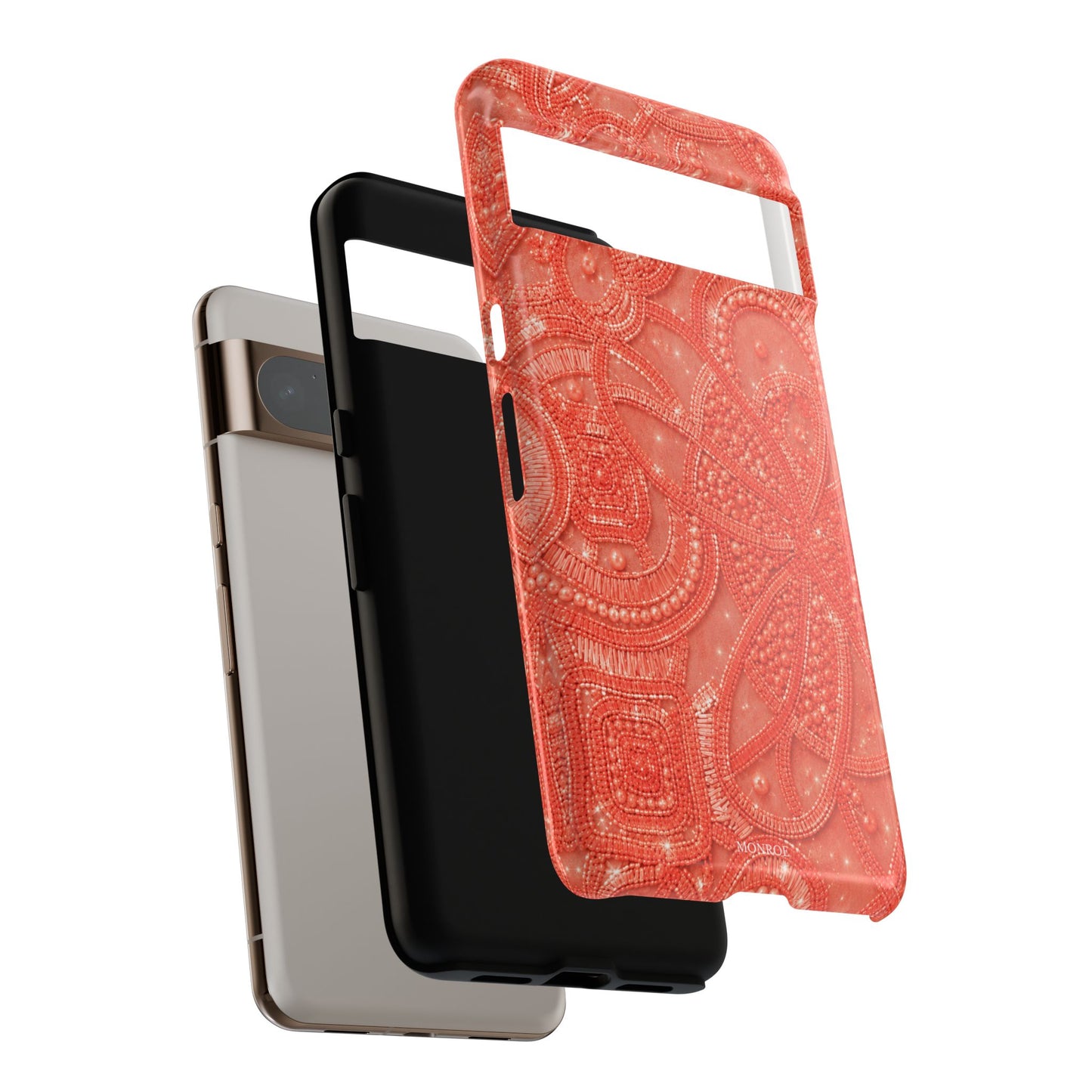 Coral Lace Tough Case