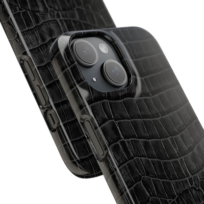 Black Croc Case