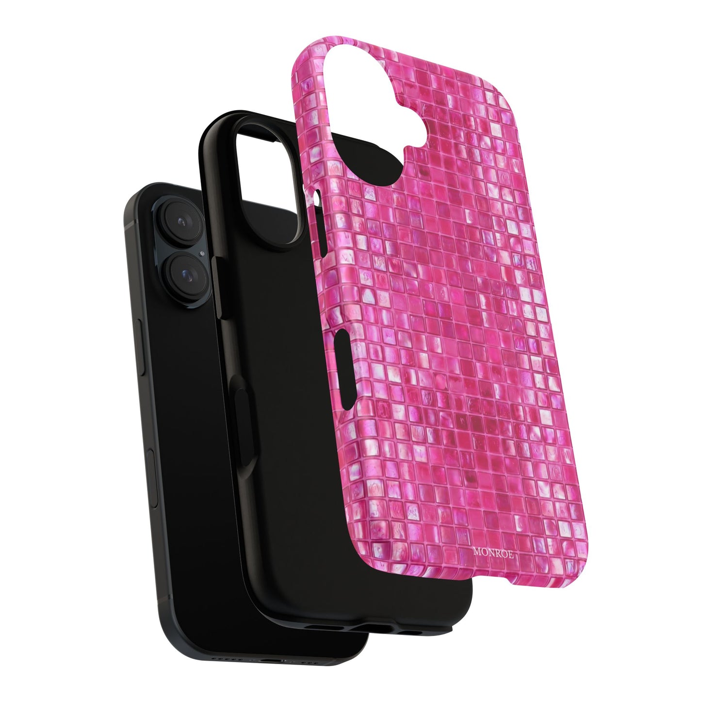Hot Pink Mosaic Tough Case