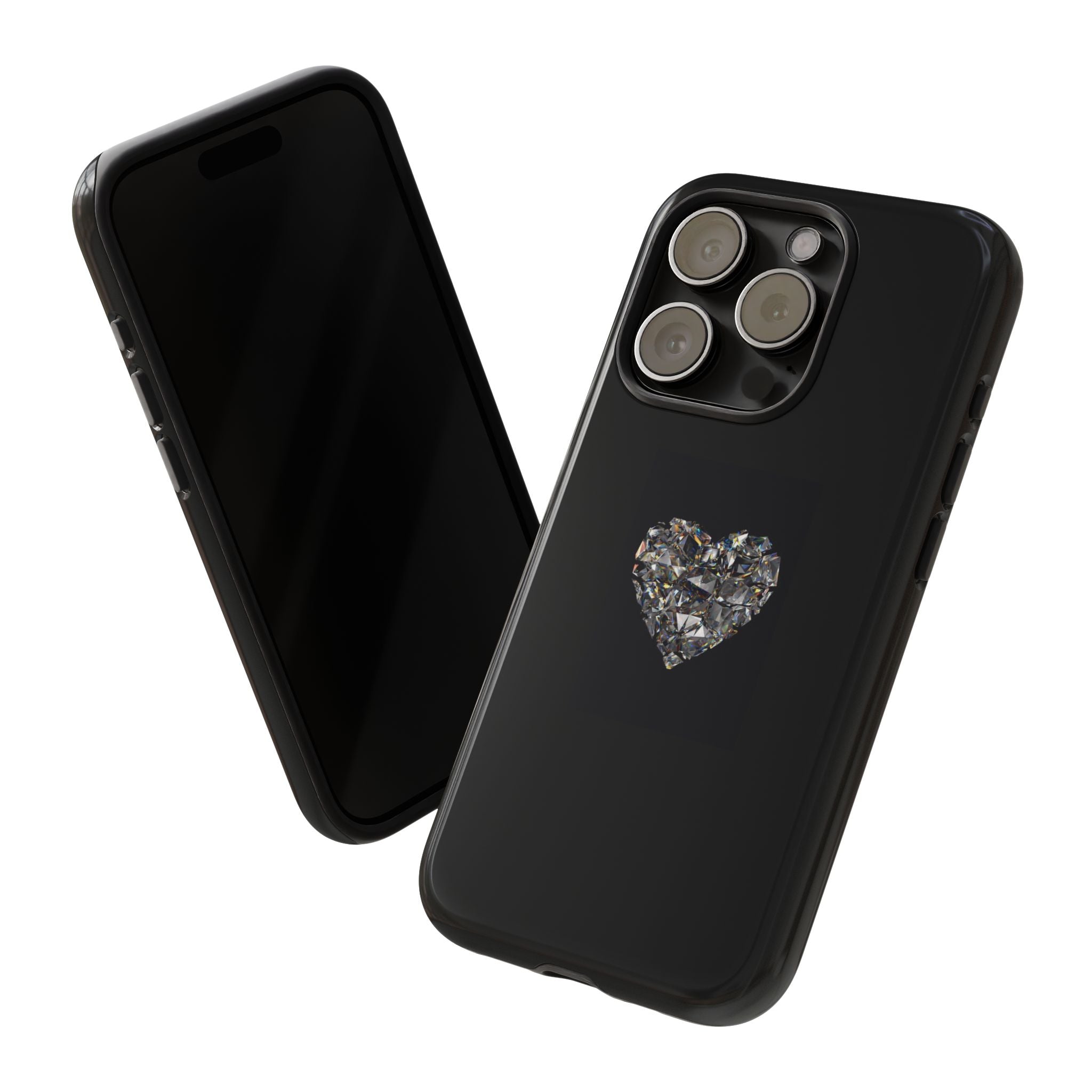 Crystal Heart Phone Case