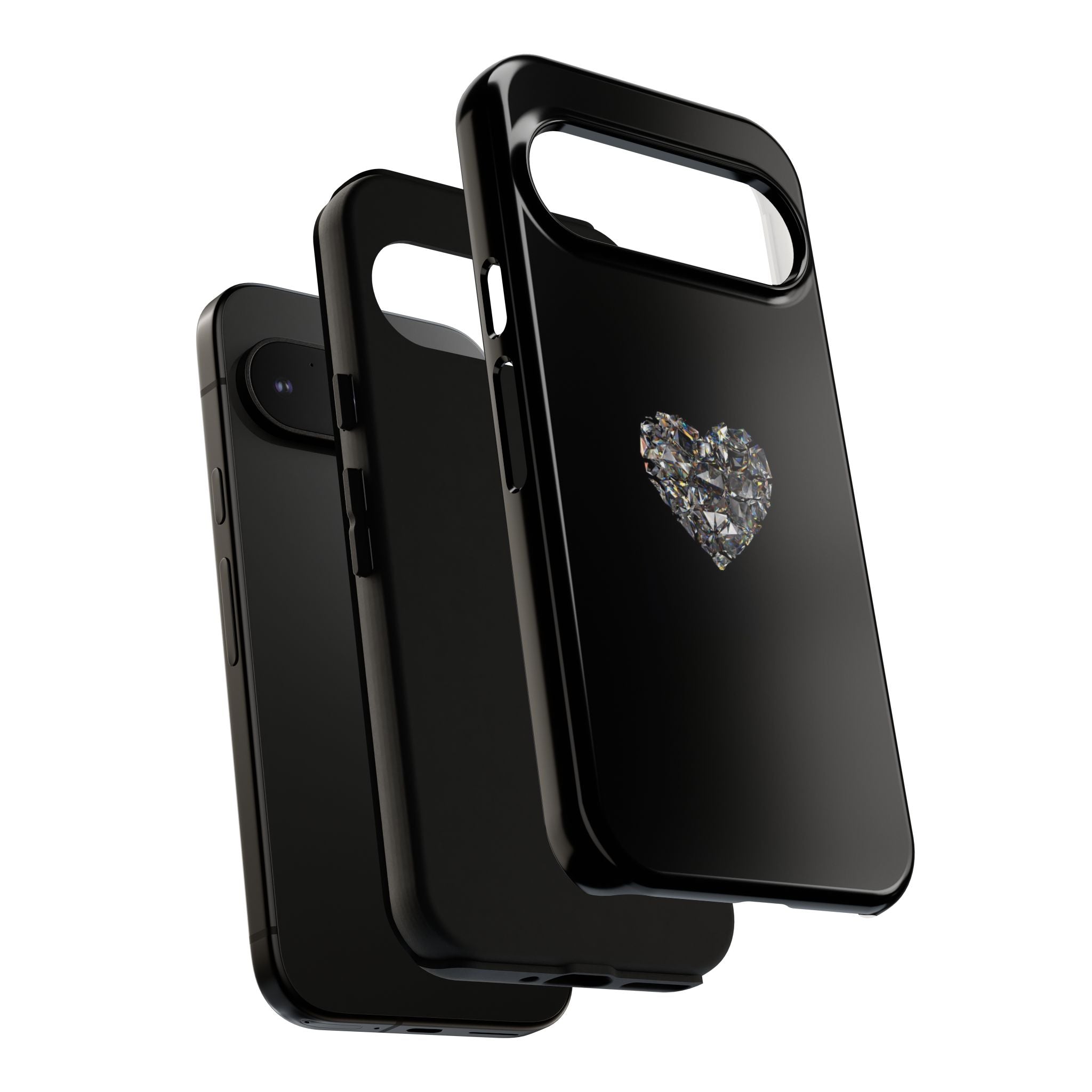 Crystal Heart Phone Case