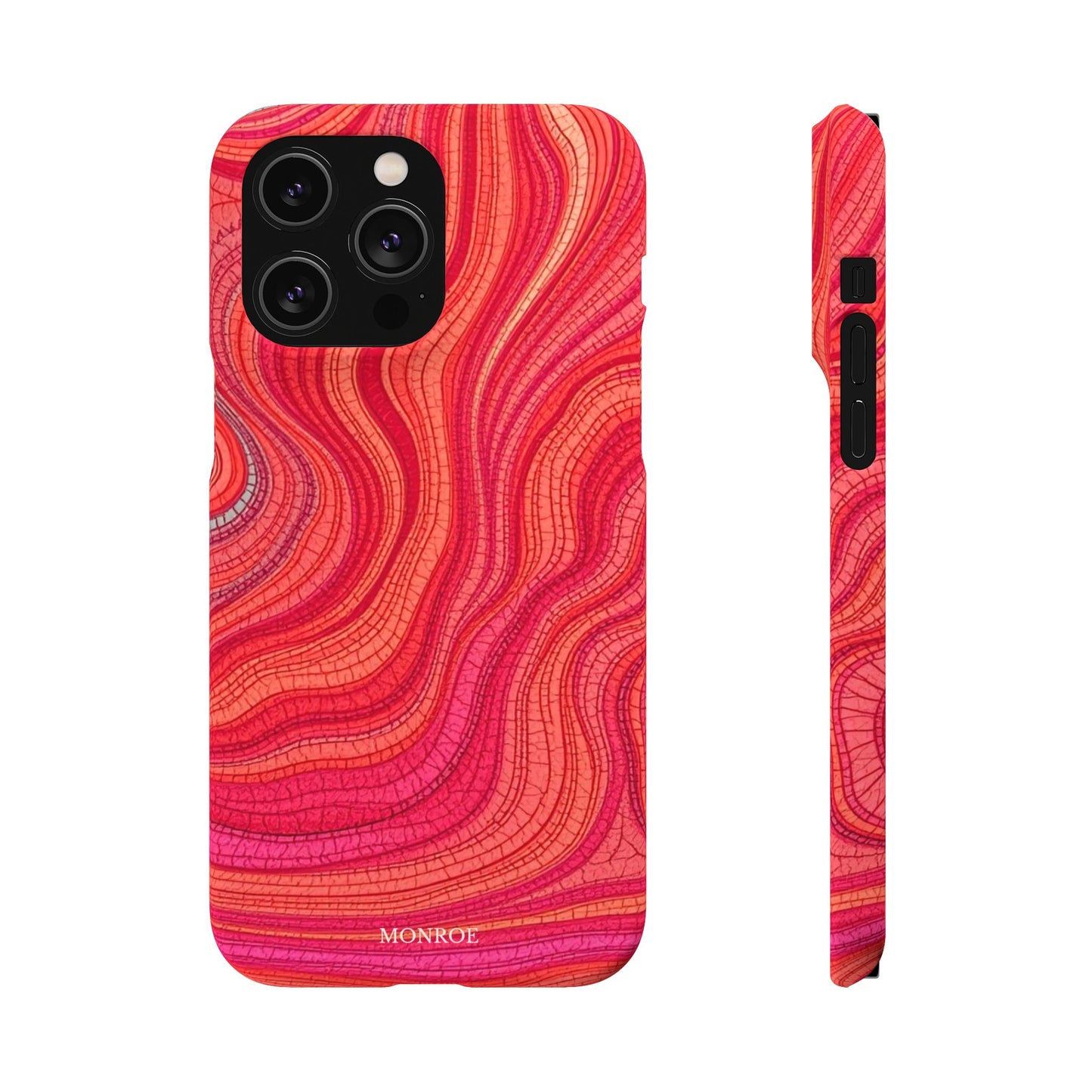 Retro Wavy Red Case