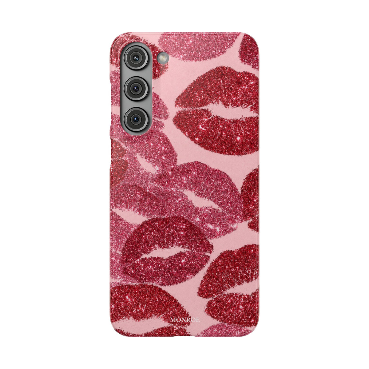 Pink Glitter Kiss Case