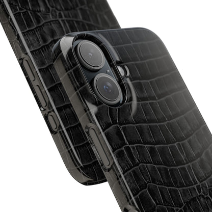 Black Croc Case
