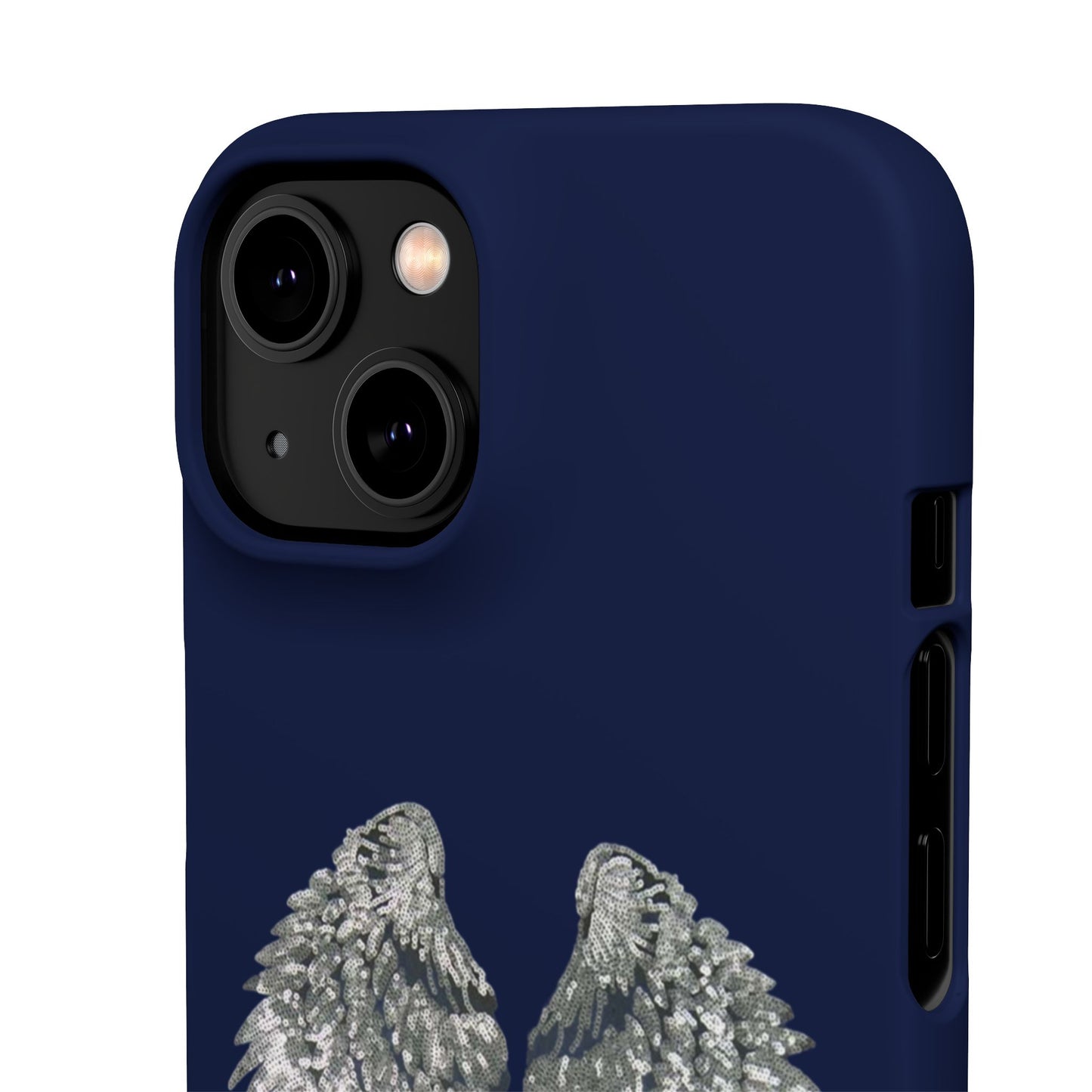 Navy Angel Wings Case