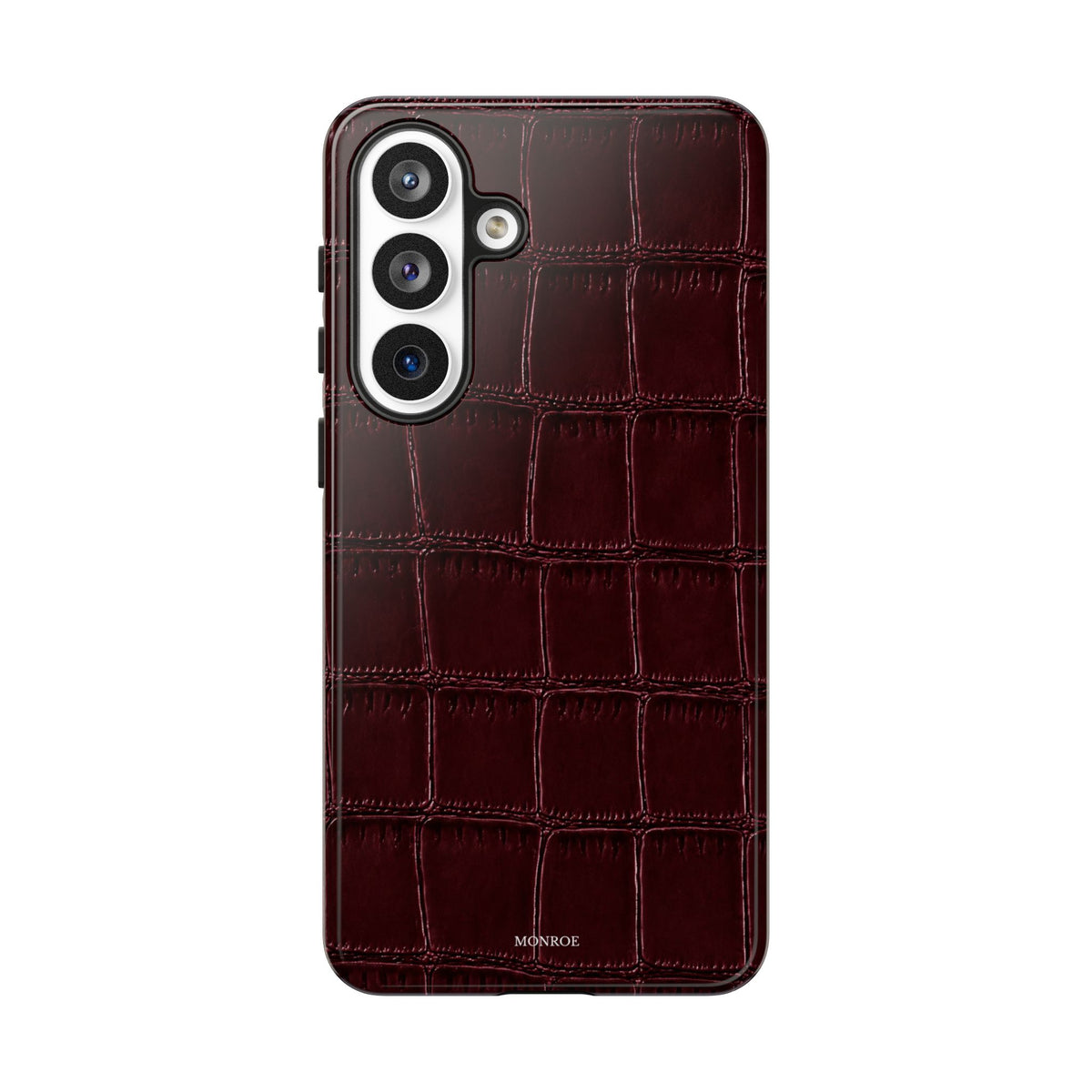 Burgundy Croc Tough Case