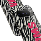'SWAG' Zebra Print Tough Case