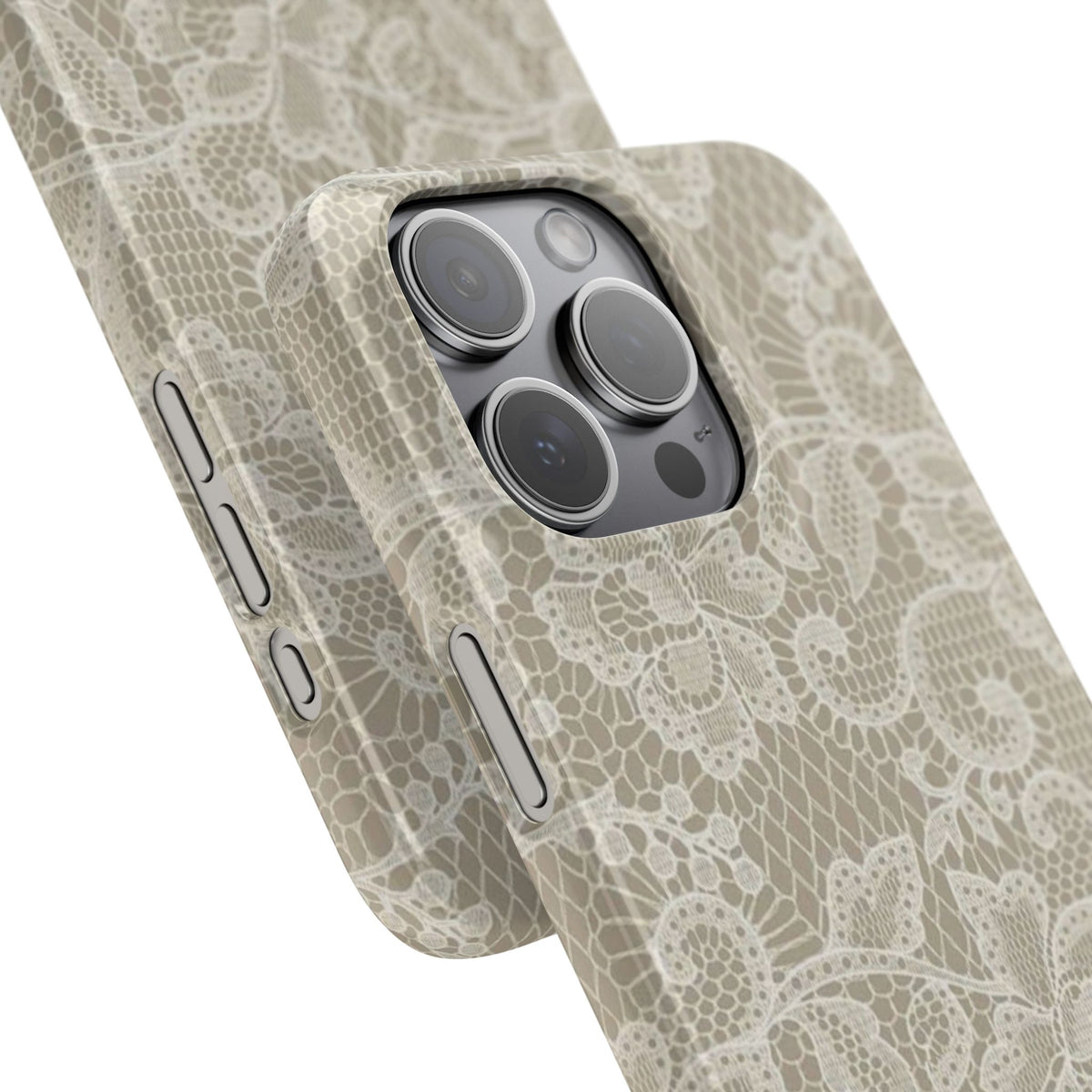 Vintage Beige Lace Case