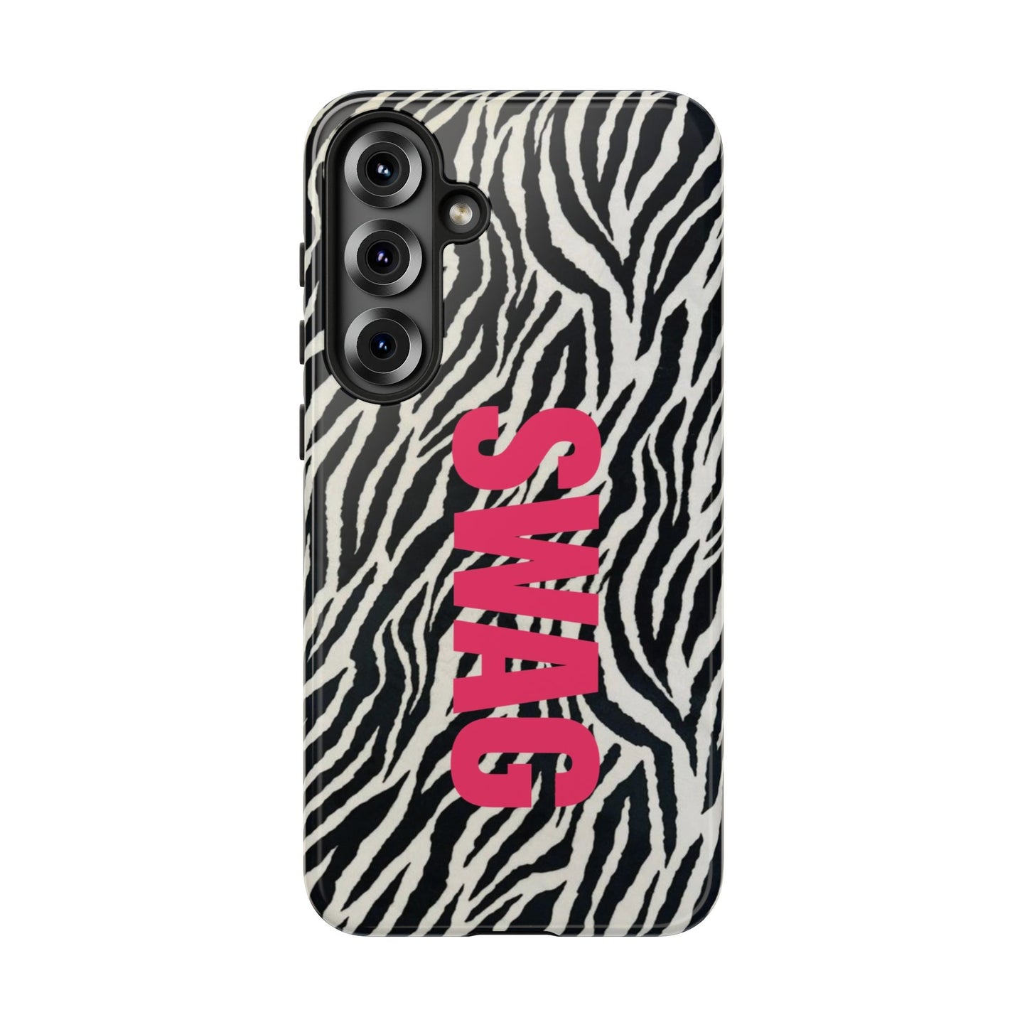 Zebra Print  "SWAG" Tough Case