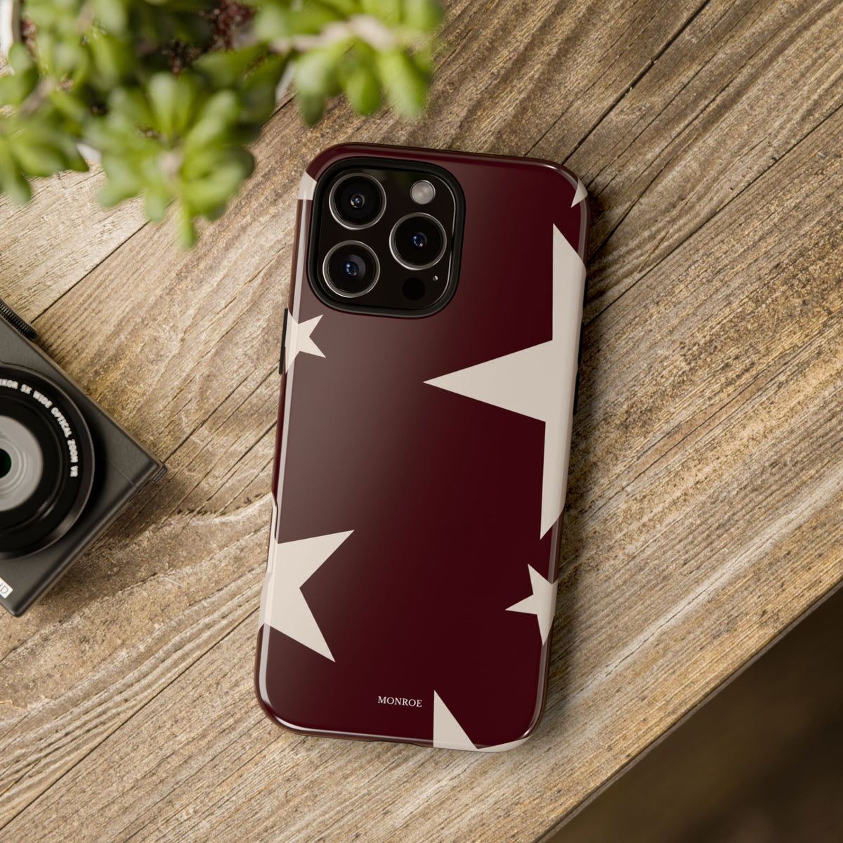Burgundy Stars Tough Case