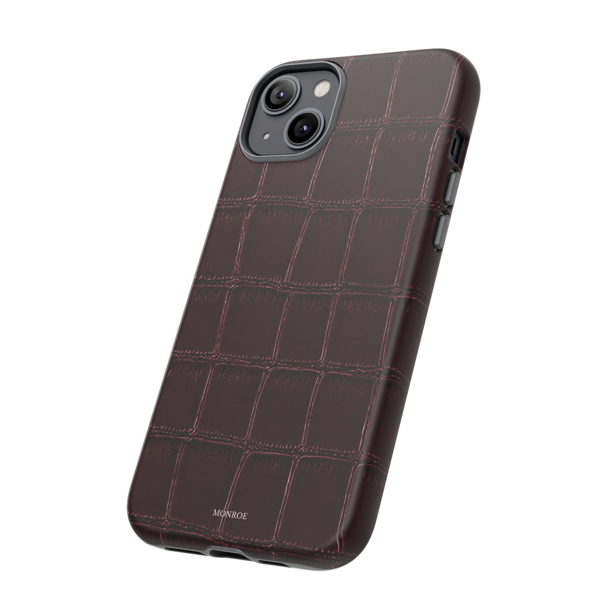 Burgundy Croc Tough Case