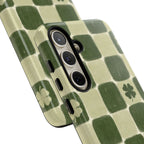 Clover Checker Tough Phone Case