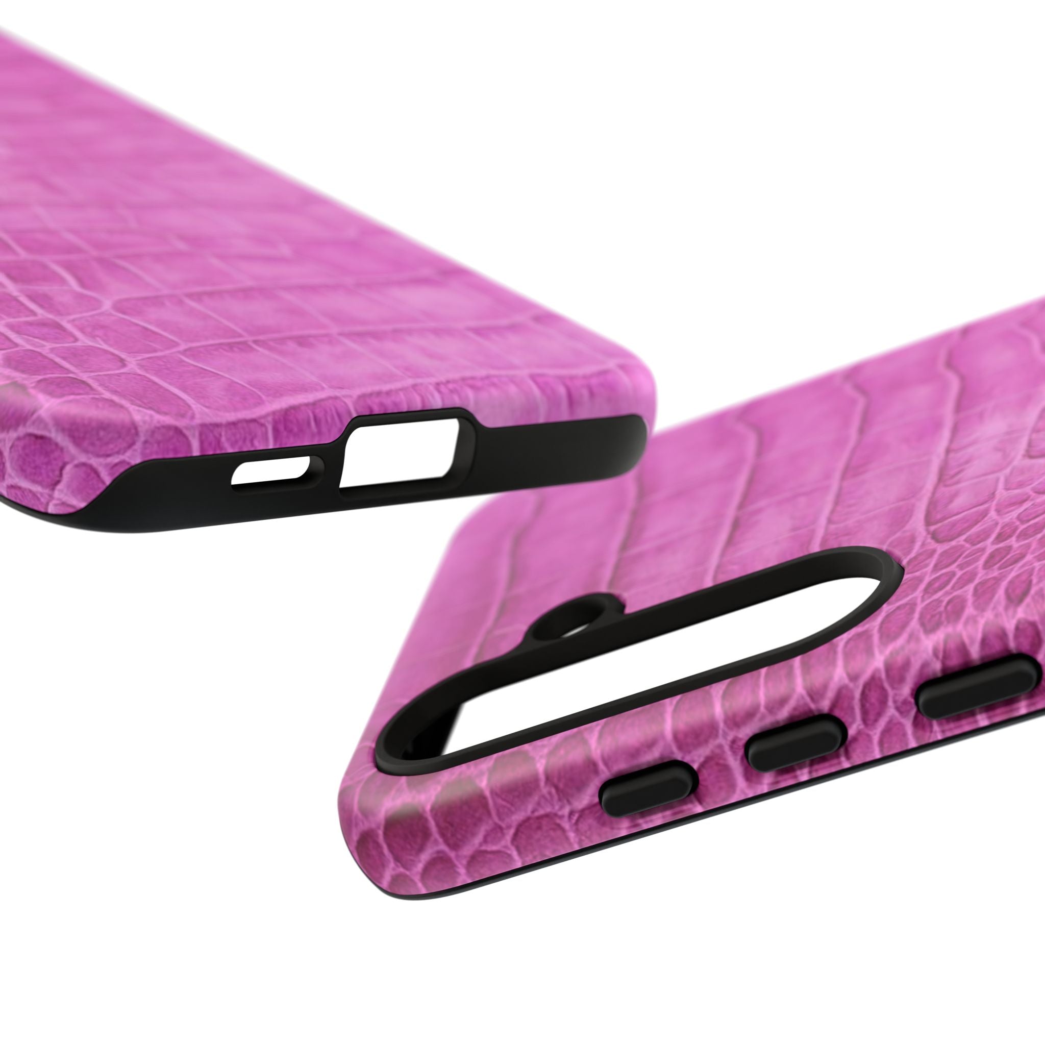 Purple Croc Phone Case