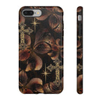 Floral Cross Pattern Tough Case