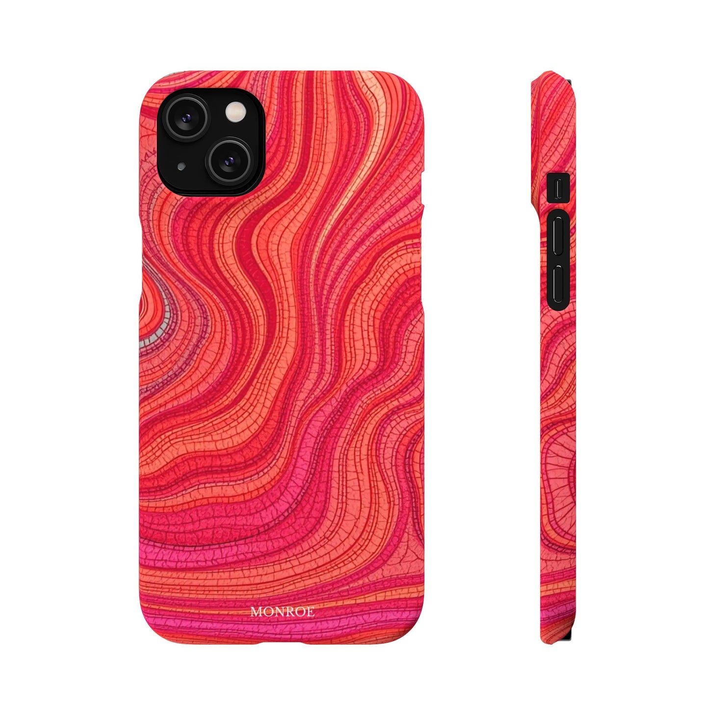 Retro Wavy Red Case