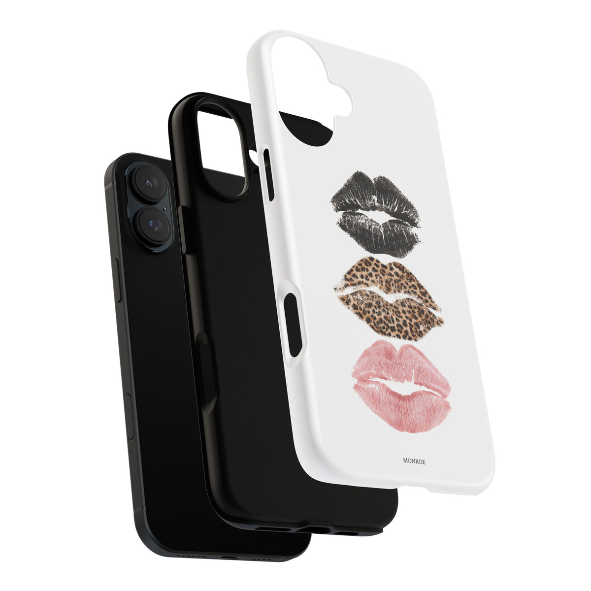 Leopard Glam Lip Tough Case