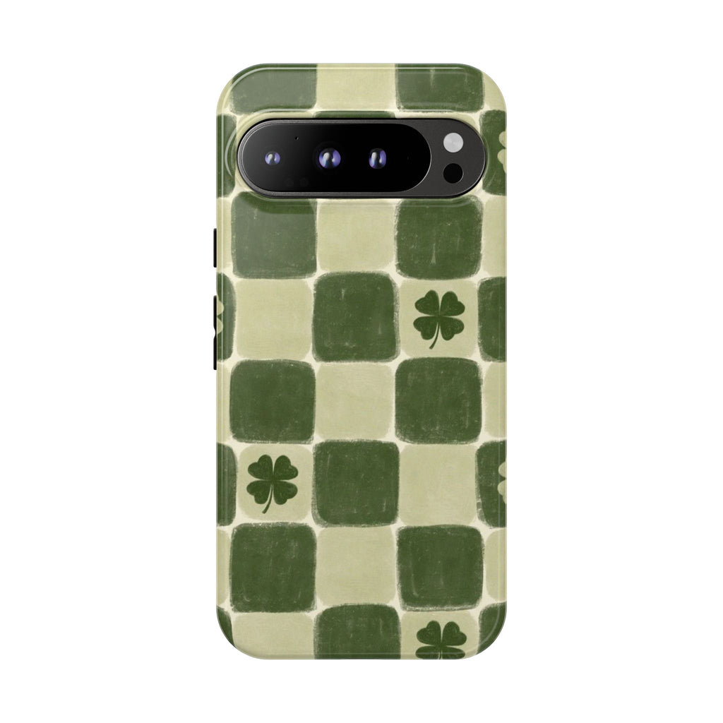 Clover Checker Tough Phone Case