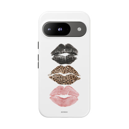 Leopard Glam Lip Tough Case