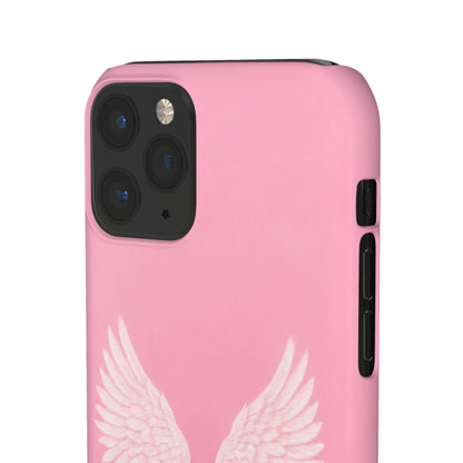 Pink Angel Wings Case