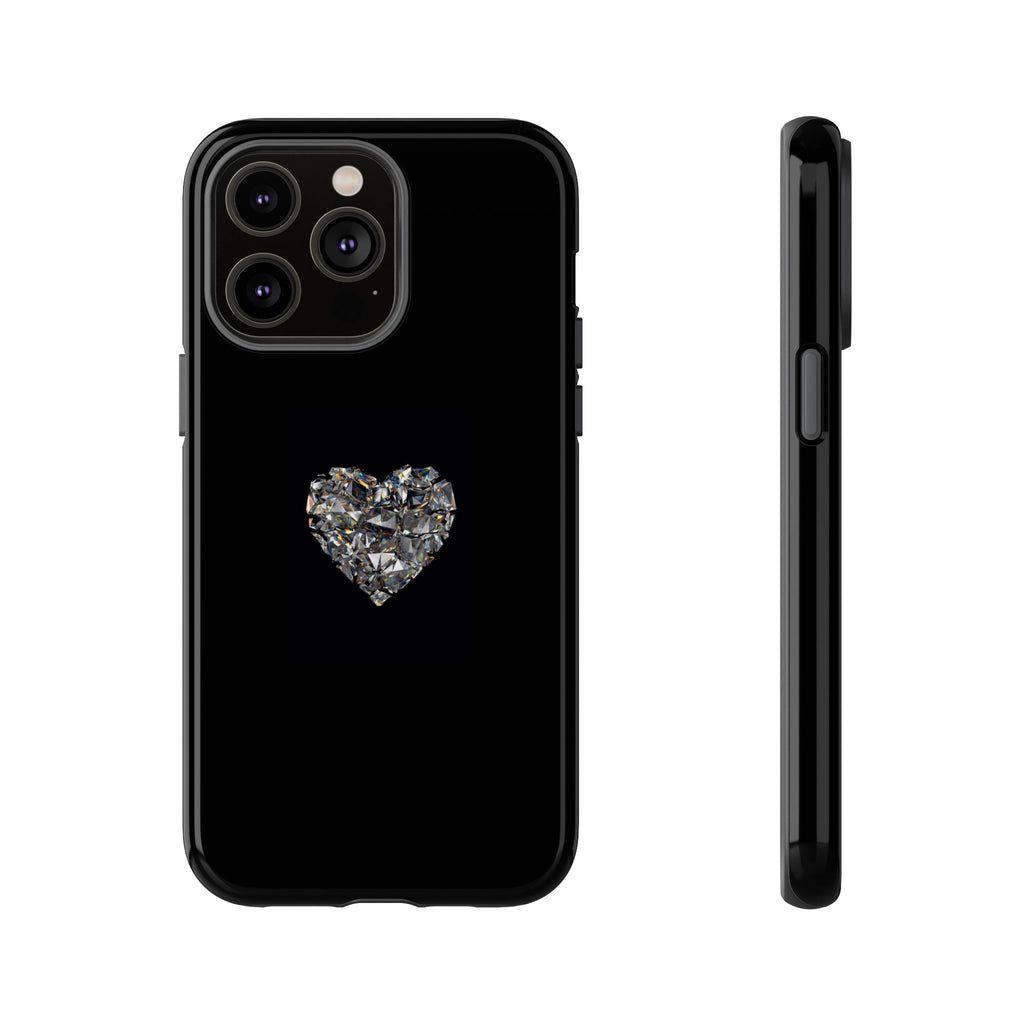 Crystal Heart Phone Case