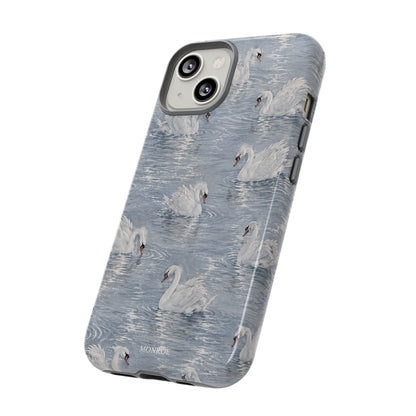 Swan Pattern Tough Case