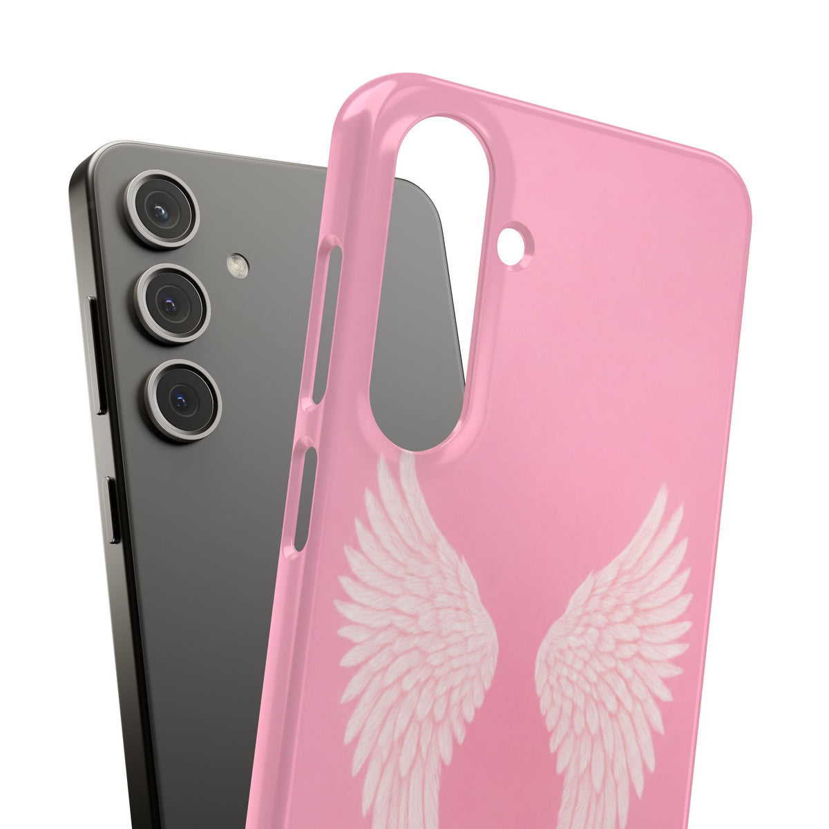 Pink Angel Wings Case