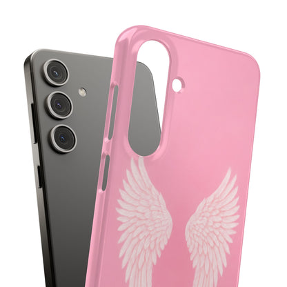Pink Angel Wings Case