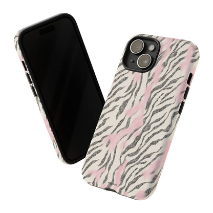 Light Pink Zebra Tough Case