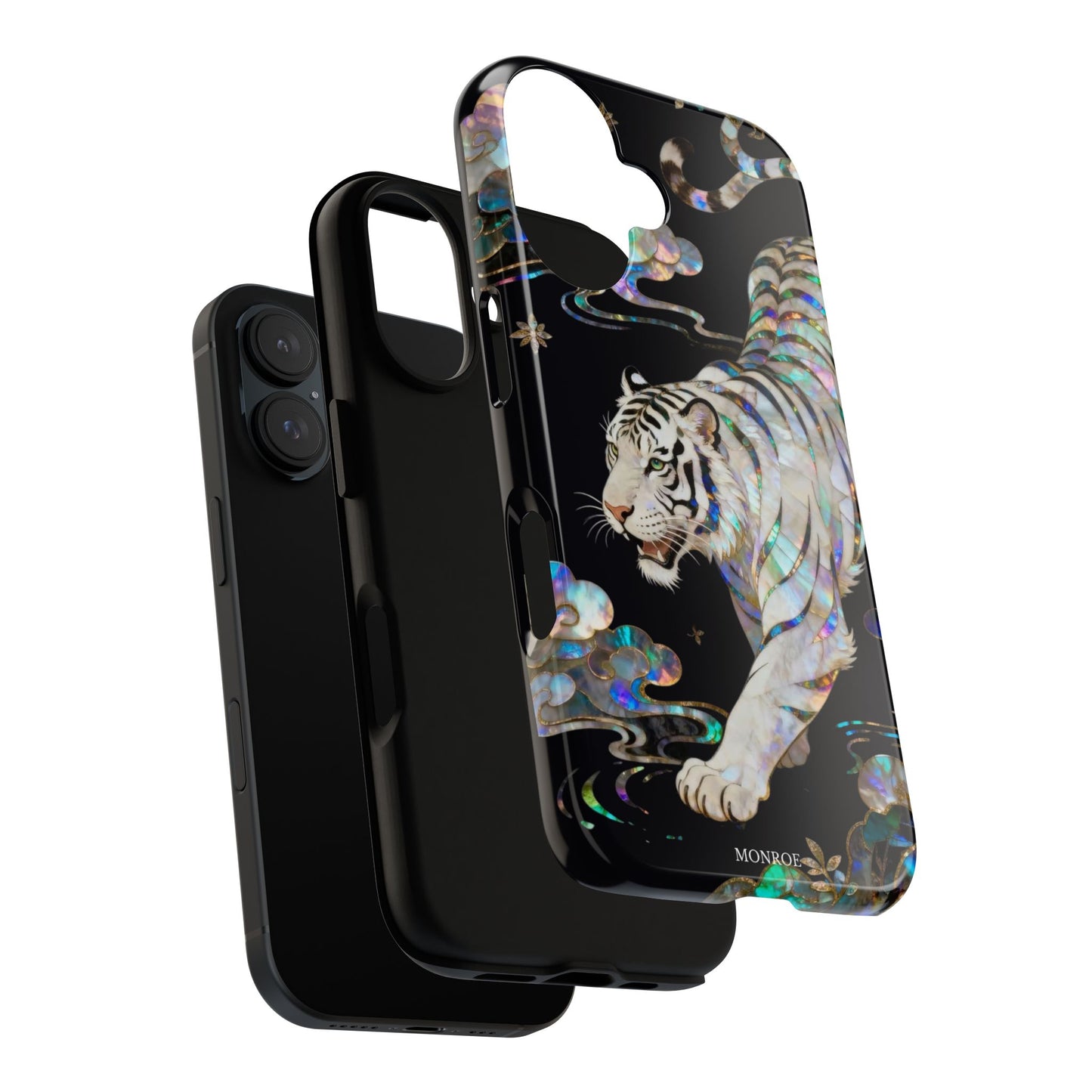 Iridescent White Tiger Tough Case