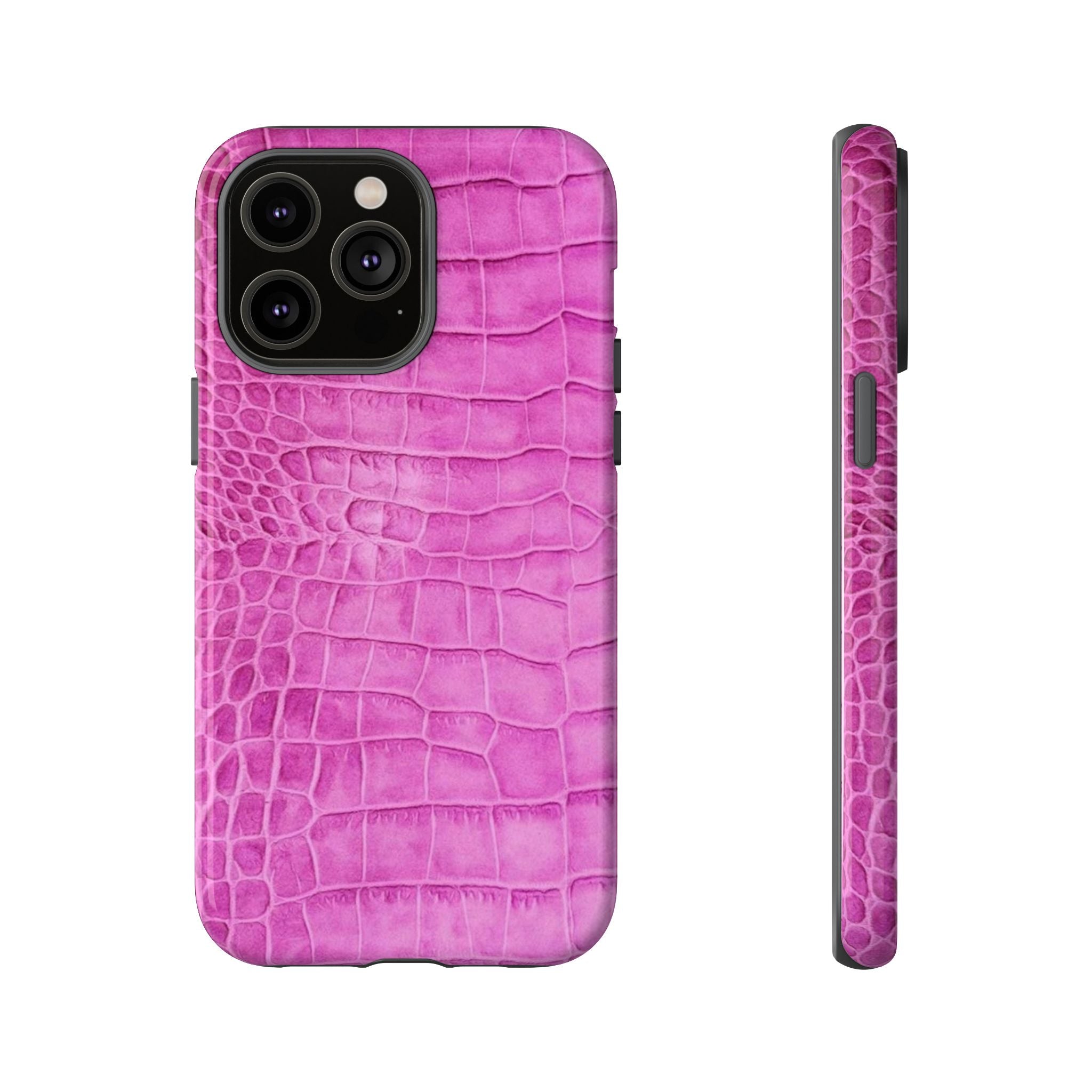 Purple Croc Phone Case