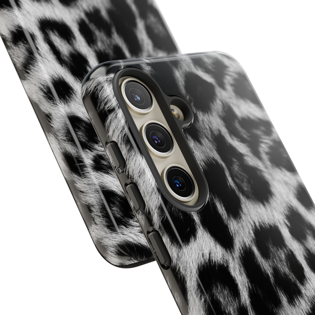 B&W Leopard Phone Case