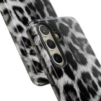B&W Leopard Phone Case