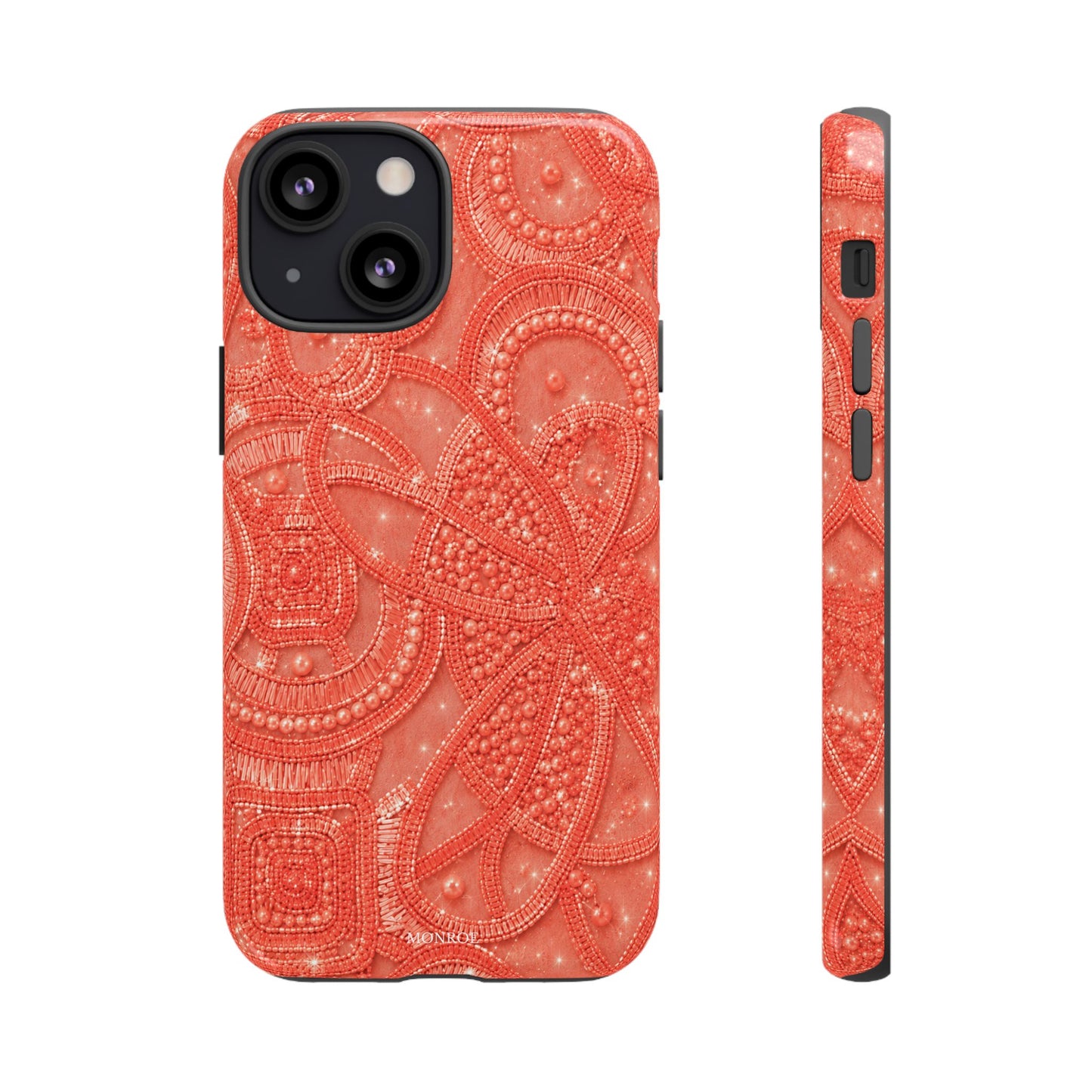 Coral Lace Tough Case