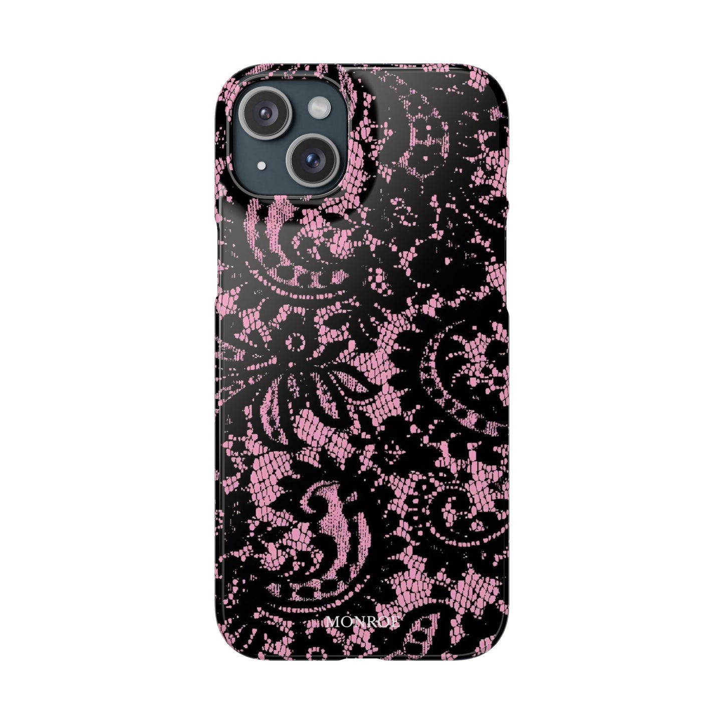 Pink Lace Pattern Case