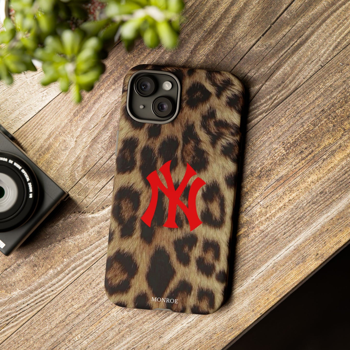 Leopard Print NY Tough Case