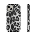 B&W Leopard Phone Case
