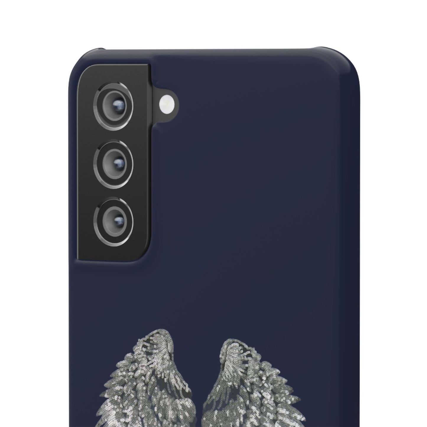 Navy Angel Wings Case