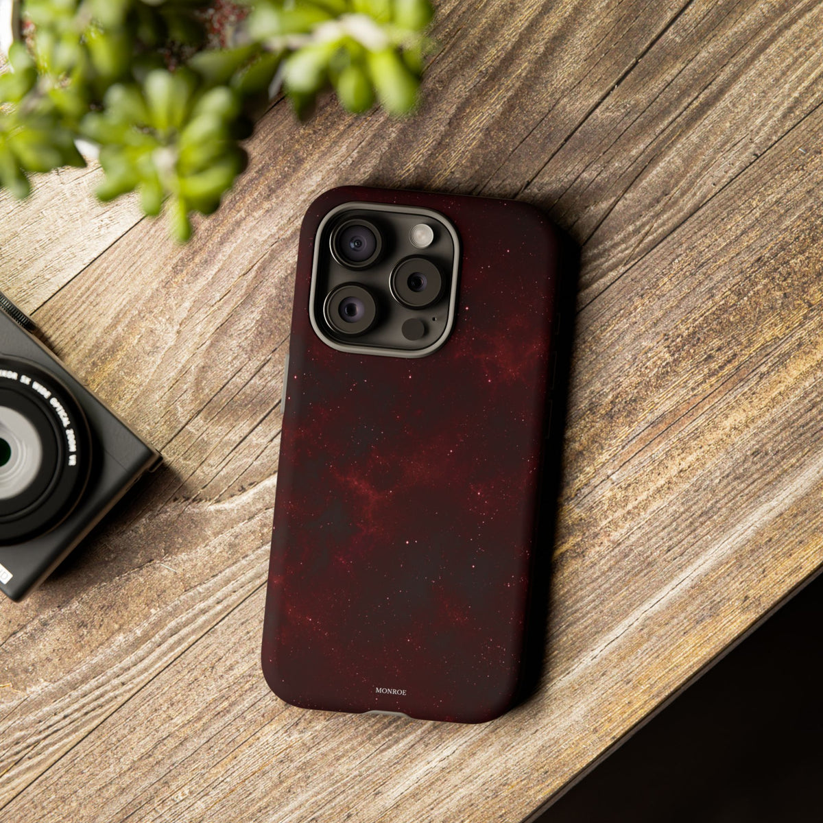Burgundy Galaxy Tough Case