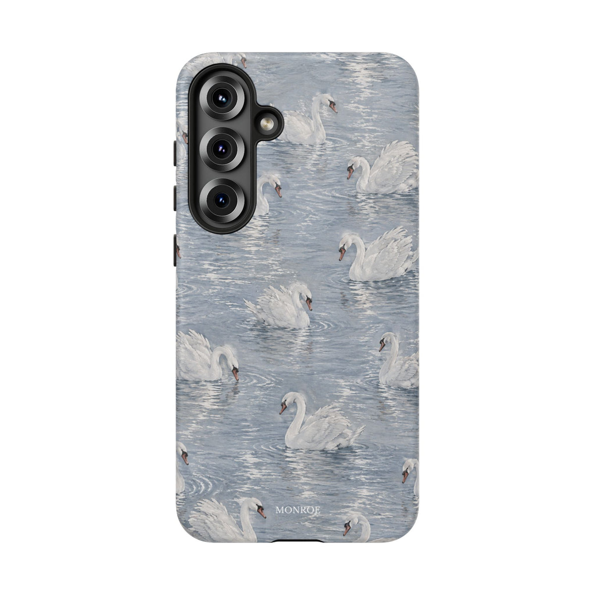 Swan Pattern Tough Case