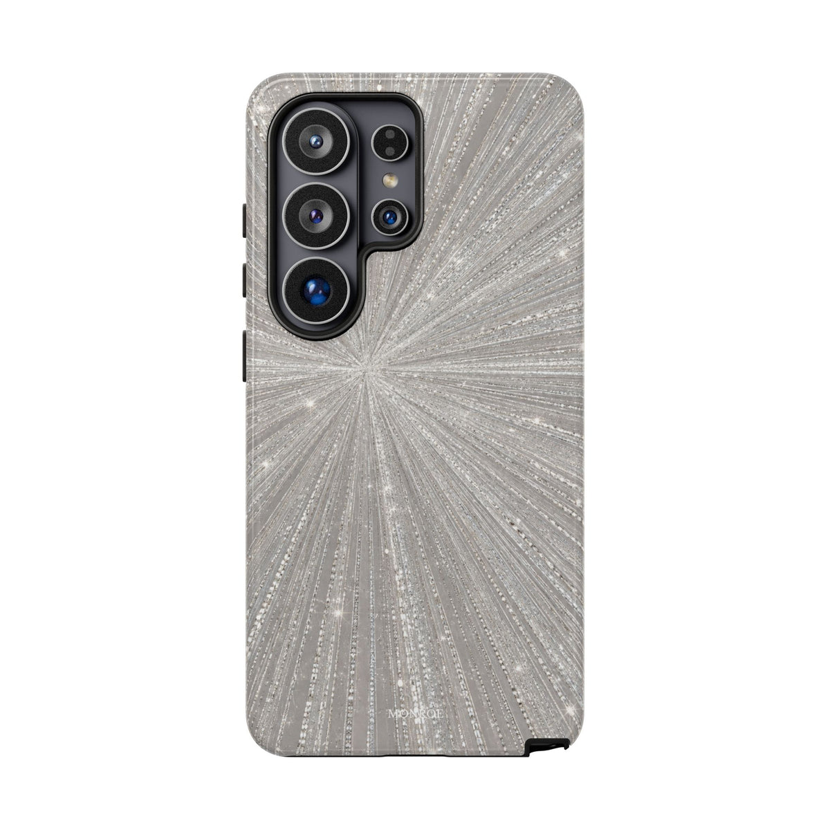 Sparkling Silver Burst Tough Case