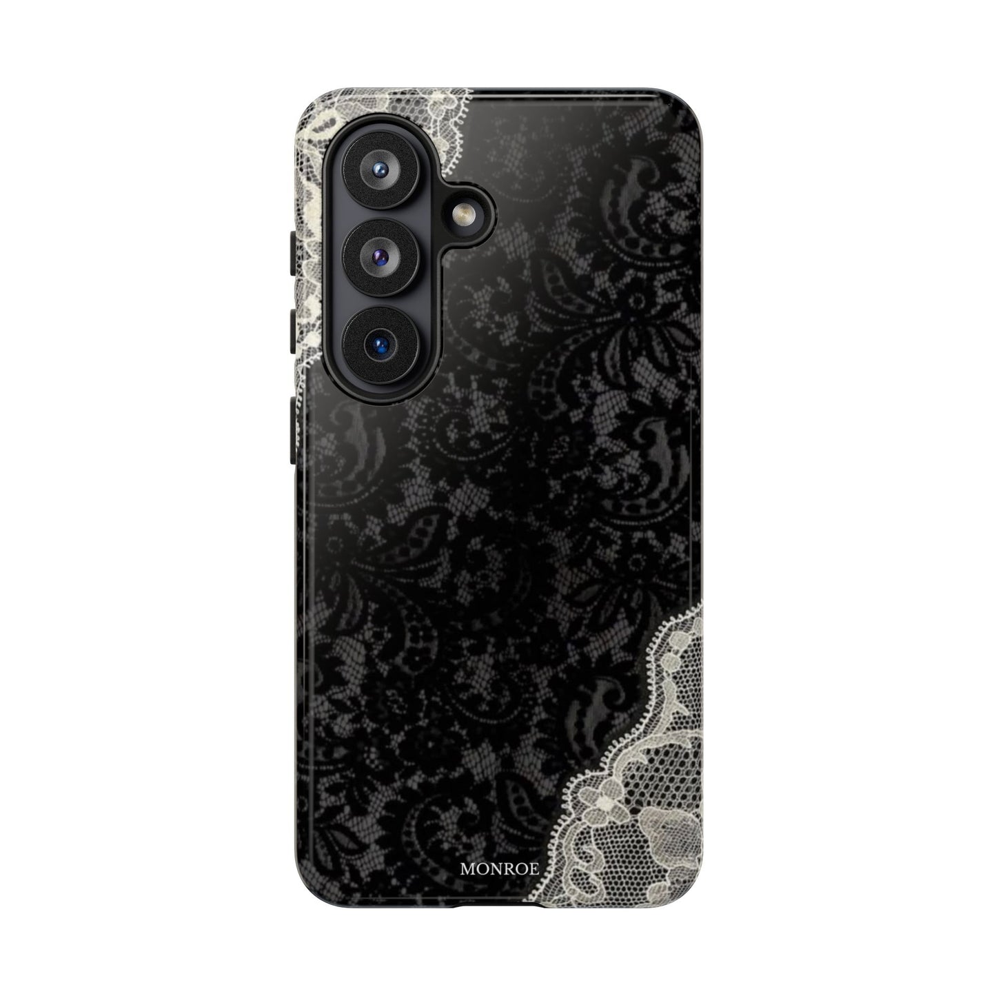 Black & White Edged Tough Case