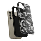 Black and Kiss Design Phone Case