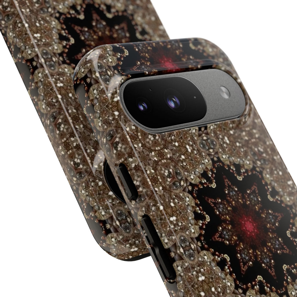 Brown Mandala Tough Protective Case