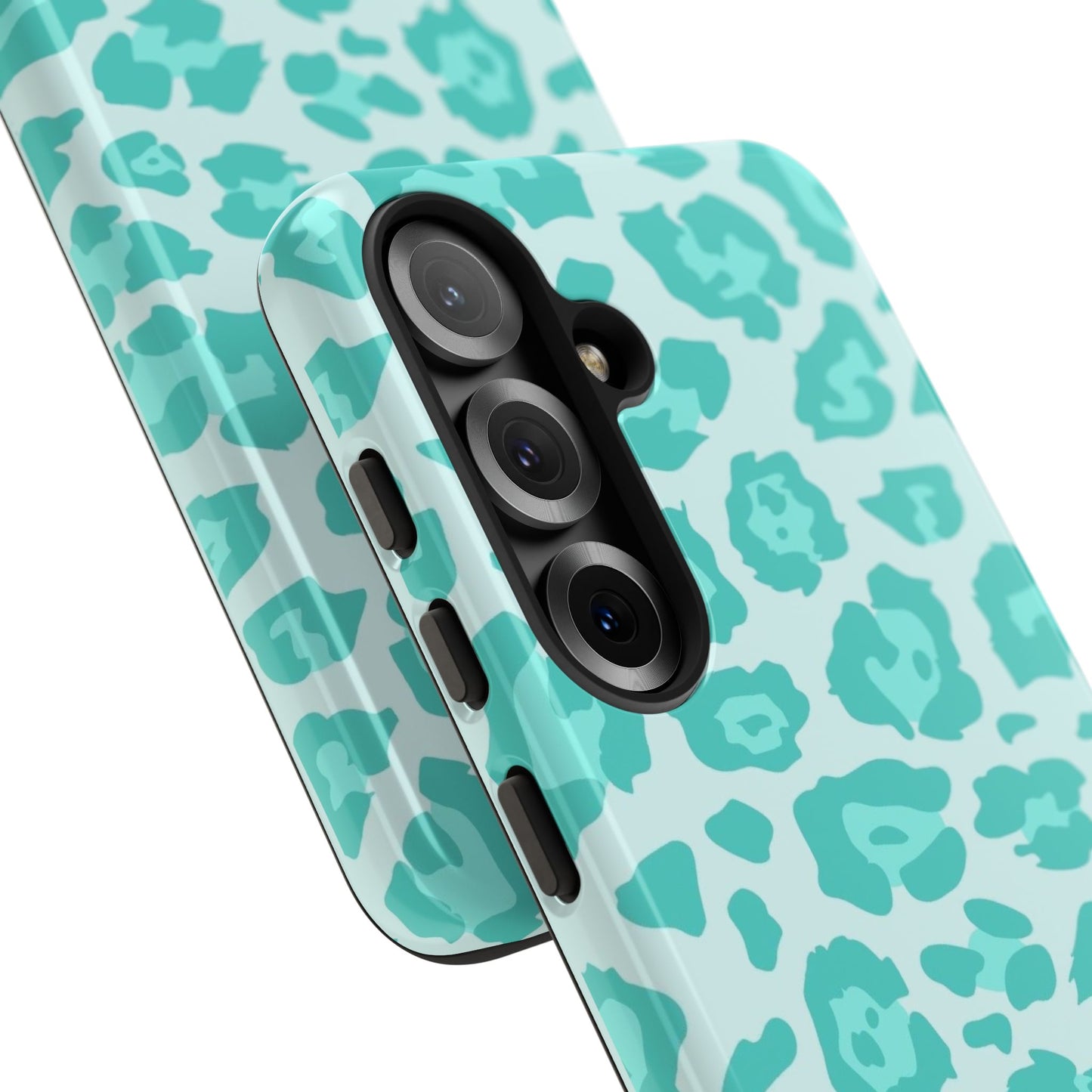 Teal Leopard Tough Case