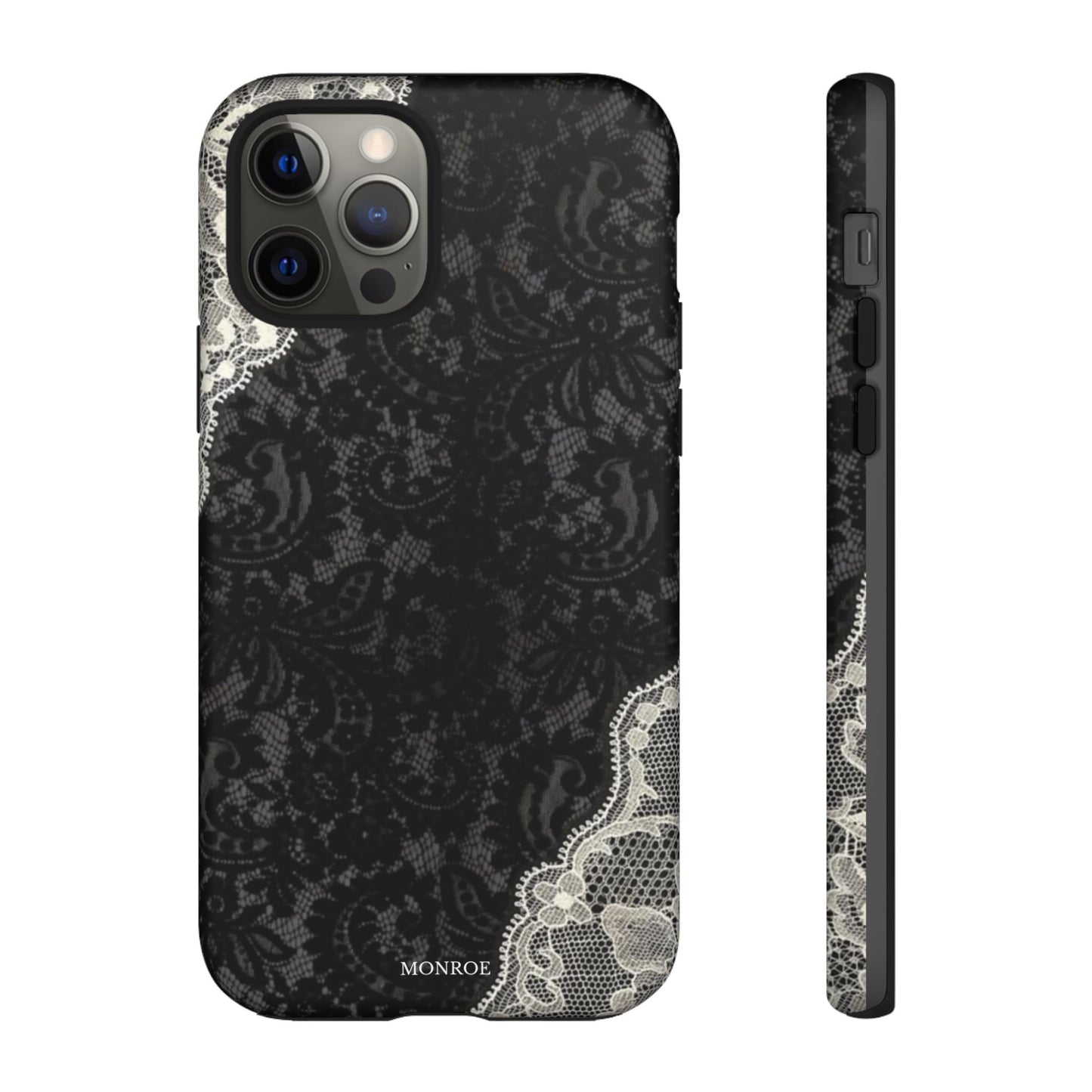 Black & White Edged Tough Case